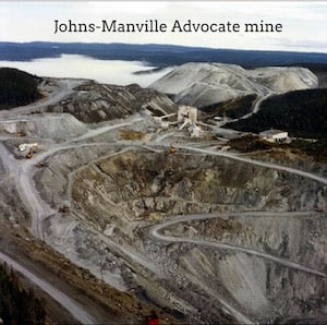 Johns Manville Advocate Mine